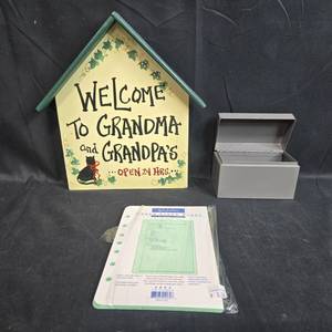 lot 102 image: Collection of Home Decor, Stationery, and Storage Box