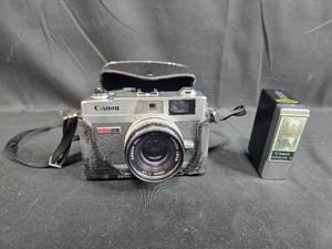 lot 116 image: Canon G-III QL Rangefinder Camera with Canonlite D Flash