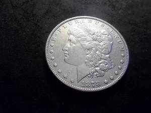 lot 2 image: 1878 Morgan Silver Dollar