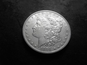 lot 4 image: 1879 O Morgan Silver Dollar
