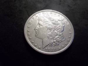 lot 6 image: 1880 Morgan Silver Dollar