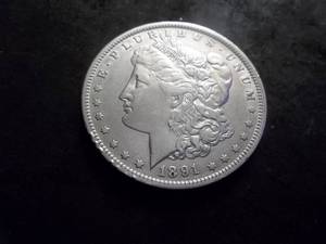 lot 15 image: 1891 O  Morgan Silver Dollar