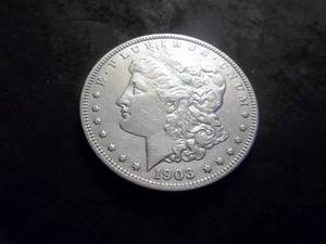 lot 20 image: 1903 Morgan Silver Dollar