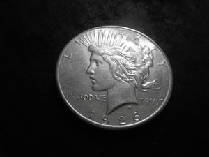 lot 30 image: 1926 S Peace Silver Dollar