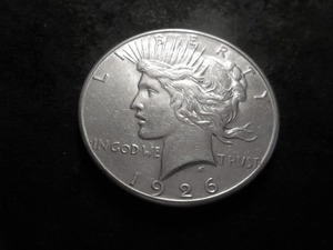lot 31 image: 1926 S Peace Silver Dollar