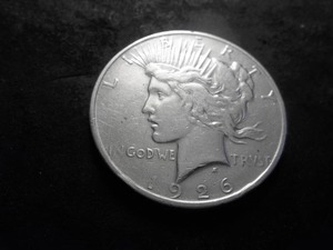 lot 29A image: 1926 D Peace Silver Dollar