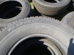 lot 33 image: 3 Goodyear Wrangler Tires