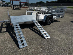 lot 2 image: 2025 Sport Haven Aluminum Utility Trailer.