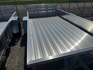 lot 4 image: 2025 Sport Haven Aluminum Utility Trailer.