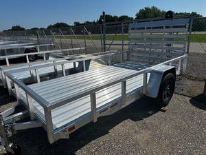 lot 8 image: 2025 Sport Haven Aluminum Utility Trailer.