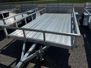 lot 11 image: 2025 Sport Haven Aluminum Utility Trailer.