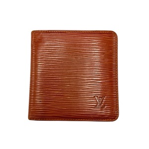 lot 35E image: LV Brown Epi Portefeuille Marco Bifold Wallet Pre-Owned Retail $400