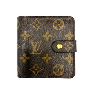 lot 28C image: Louis Vuitton Monogram Canvas Compact Snap Wallet Pre-Owned Retail $700
