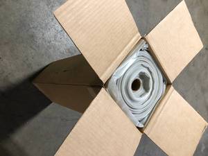 lot 8 image: HUSKY 20 ft. x 100 ft. Clear Plastic Sheeting  Customer Returns See Pictures