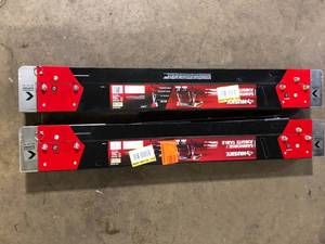 lot 11 image: Lot of Husky Sawhorse Jobsite Table     Customer Returns See Pictures