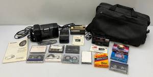 lot 15 image: Vintage SHARP ViewCam With Accessories & Case