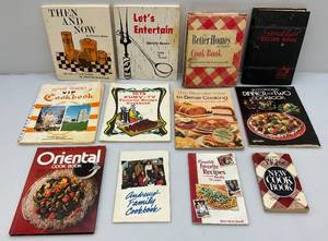 lot 19 image: Misc. Vintage Cookbooks Including Better Homes & More