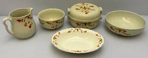lot 33 image: Misc. MCM Halls Pottery Items (As Seen)