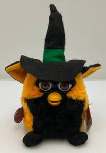 lot 49 image: 1998 Halloween Witch Furby With Tag (Untested)