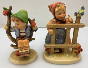 lot 55 image: Vintage HM.J. Hummel Figurines Made In Germany