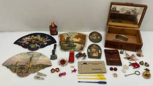 lot 70 image: Misc. Vintage Costume Jewelry & More