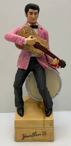 Vintage McCormick Straight Bourbon Elvis Collectible Musical Decanter