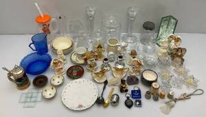 lot 93 image: Misc. Vintage Collectibles Including Crystal, Lenox, A&W And More
