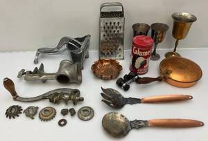 lot 94 image: Misc. Vintage Collectibles Injcluding Copper And More