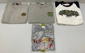 lot 106 image: Misc. Vintage HONG KONG T-Shirts Including Hard Rock Caf & More 3M 1L 1NIP