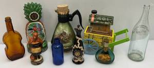 lot 116 image: Misc. Vintage Collectible Jim Beam Decanters & More