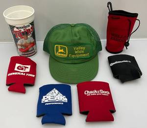 lot 120 image: Vintage John Deere Snapback Hat & More