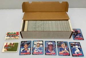 lot 165 image: Misc. Unsorted 1987 LEAF Baseball Cards