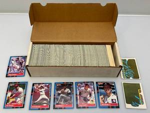 lot 176 image: Misc. Unsorted 1987 LEAF Baseball Cards