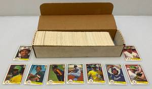 lot 178 image: Misc. Unsorted 1982 Donruss Baseball Cards