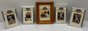 lot 198 image: 1990s Framed Topps Stadium Club Master Photos Including Kirby Puckett, Tom Glavine & More 
