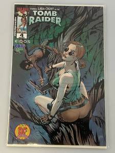 lot 206 image: Top Cow Lara Croft Tomb Raider #4 (Forever) Dynamic Force Exclusive Alternate Cover Limited Edition 08377,500 (Bagged And Carded)