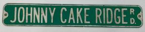 lot 234 image: Vintage Johnny Cake Ridge Rd 6 x 36 Sign
