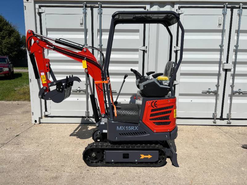 lot 4503 image: 2025 AGT Mini Excavator (MX15RX)