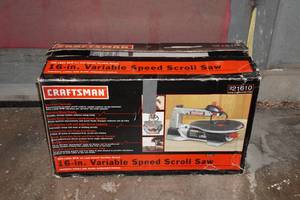 lot 3 image: Craftsman 16 Variable Speed Scroll Saw
