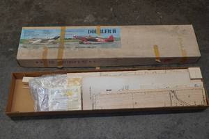 lot 38 image: Sig Craftmans Doubler II Wooden Airplane Model Kit