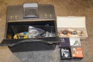 lot 44 image: Assorted Model Airplane Accessories - Motors and Parts