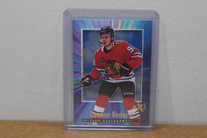 lot 68 image: 2023-24 Skybox E-X 2000 Connor Bedard Rookie Hockey Card