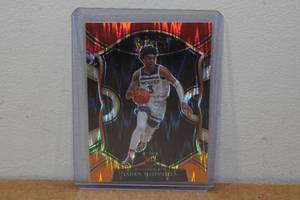 lot 72 image: 2020-21 Panini Select Jaden Mcdaniels Prizm Rookie Basketball Card