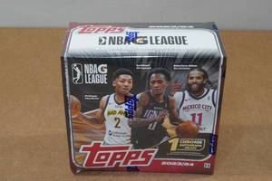 lot 82 image: 202324 Topps NBA G League Box of Basketball Card Packs