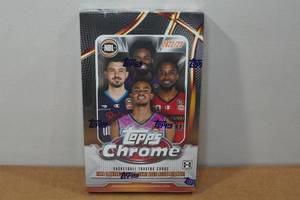 lot 83 image: 202223 Topps Chrome NBL Box of Basketball Card Packs