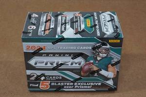 lot 89 image: 2024 Panini Prizm Blaster Box of Football Card Packs - Lazer Prizms