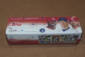 lot 94 image: 2010 Topps Baseball Card Complete Set