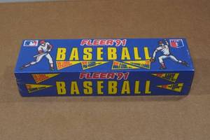 lot 95 image: 1991 Fleer Baseball Card Complete Set