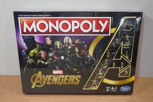 lot 115 image: Marvel Avengers Monopoly Board Game