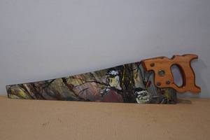 lot 190 image: Hand Painted Saw